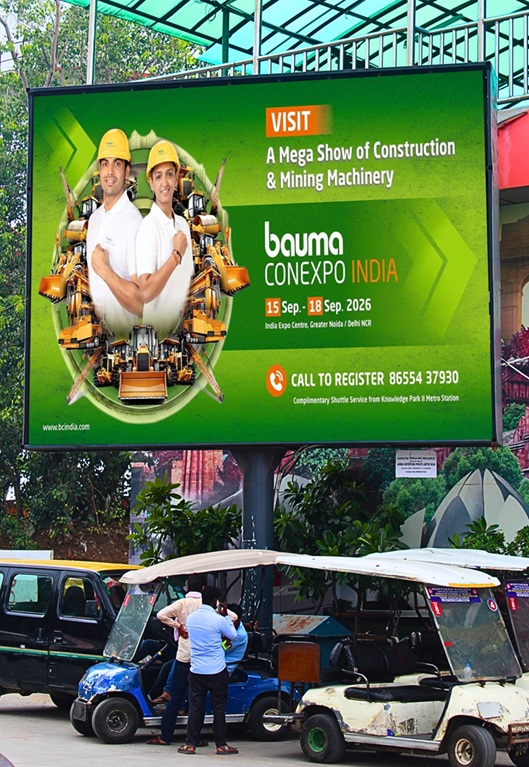 Digital-Outdoor-Advertising-–-Bauma-CONEXPO-INDIA-Campaign