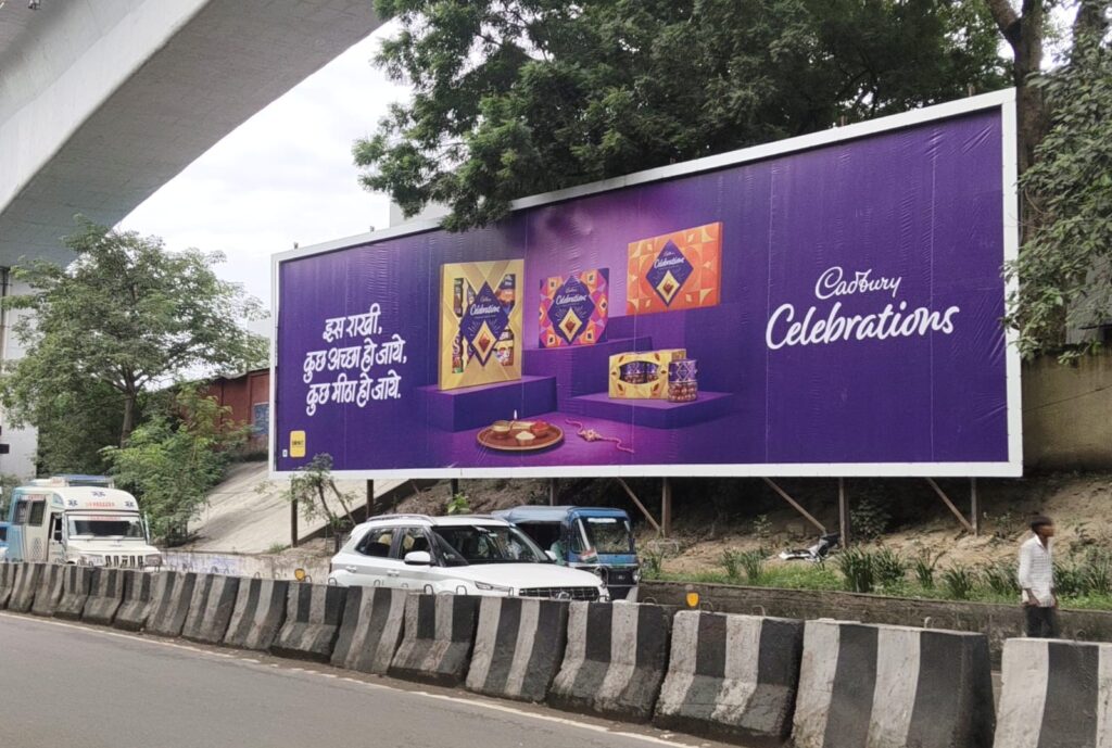 Static Billboard Advertising – Cadbury Celebrations Outdoor Campaign
