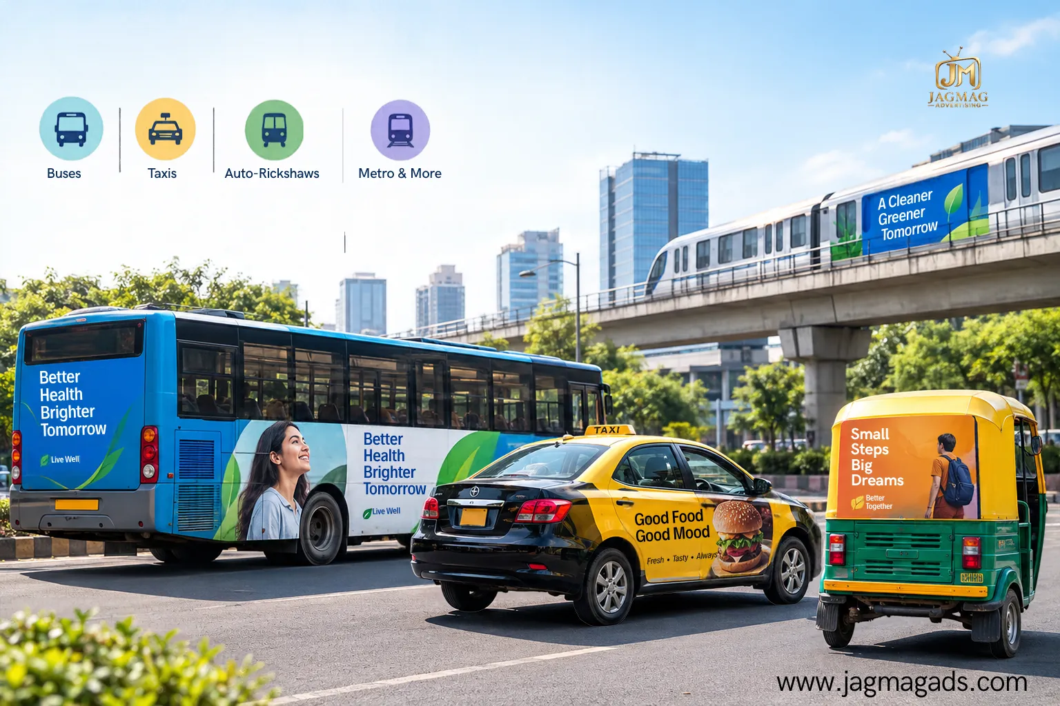 Which Term Refers to an Out-of-Home Medium That Includes Bus and Taxicab Advertising?